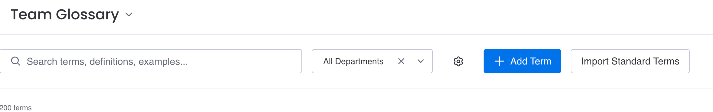 Main Library - Search and Add Terms